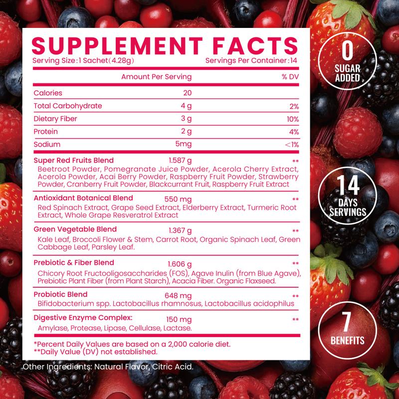 Eluvia™ Superfoods Rojos en Polvo